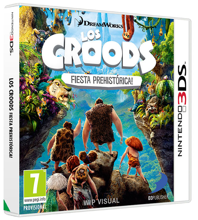 N3DS LOS CROODS FIESTA PREHISTORICA